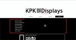 Desktop Screenshot of kpk-displays.com