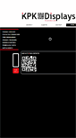 Mobile Screenshot of kpk-displays.com